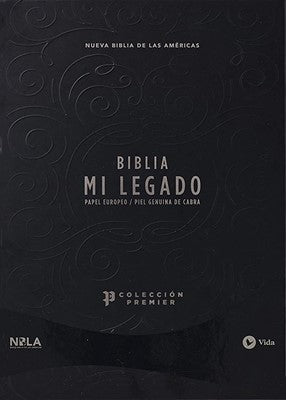 Biblia NBLA - Mi Legado - Colección Premier - Piel Genuina de Cabra