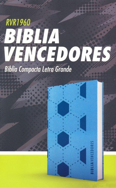 Biblia RVR 1960 Vencedores Azul Símil Piel