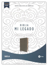 Cargar imagen en el visor de la galería, Biblia NBLA - Mi Legado - Símil Piel Gris
