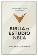Cargar imagen en el visor de la galería, Biblia NBLA - de Estudio - Símil Piel Gris
