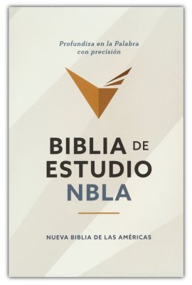Biblia NBLA - de Estudio - Símil Piel Gris