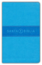 Cargar imagen en el visor de la galería, Biblia NVI - Texto Revisado 2022 -Niños- Símil Piel Azul Cielo - Novedad
