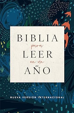 Biblia NVI - para Leer en un Año - Pasta Blanda - Naturaleza Noche