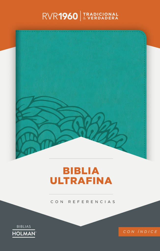 Biblia RVR60 Ultrafina Simipiel Aqua - Con í�ndice