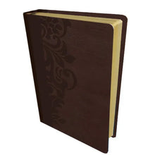 Cargar imagen en el visor de la galería, Biblia RVR60 - de Estudio - Para Mujeres - Símil Piel Café
