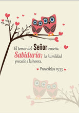 Cargar imagen en el visor de la galería, Sabiduría - Proverbios 15:33 - Diario y Cuaderno de Notas
