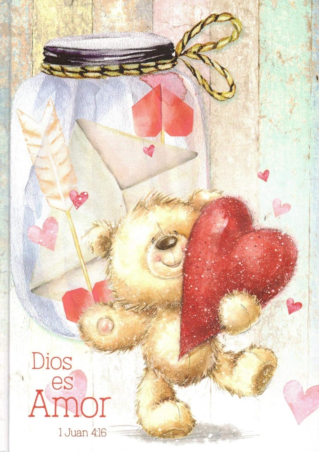 Diario y cuaderno de Notas - Dios Es Amor - 1 Juan 4:16