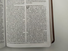 Cargar imagen en el visor de la galería, Biblia NTV Letra Grande Compacta Piel Café/Marrón
