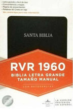 Cargar imagen en el visor de la galería, Biblia RVR 1960 Letra Grande Tamaño Manual Negro
