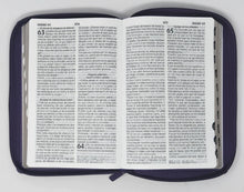 Cargar imagen en el visor de la galería, Biblia RVR 1960 Letra Grande Tamaño Manual Lila con Índice y Cierre
