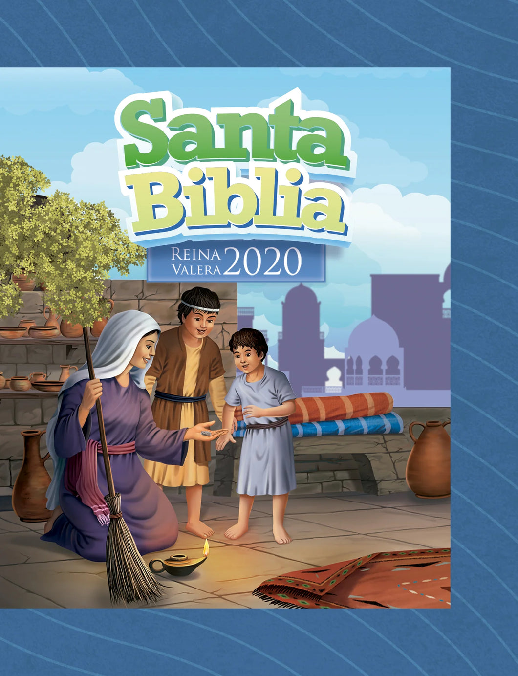 Biblia RVR 2020 para Niños Azul - Pasta Dura