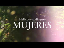 Cargar y reproducir el video en el visor de la galería, RVR60 - Biblia de Estudio para Mujeres - Vino Tinto/Fucsia - Símil Piel
