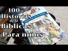 Cargar y reproducir el video en el visor de la galería, 100 Historias de la Biblia Para Niños - Pasta Dura
