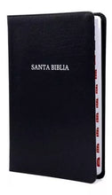 Cargar imagen en el visor de la galería, Biblia NVI Ultrafina Símil Piel Negro - con Índice
