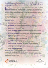 Cargar imagen en el visor de la galería, Biblia RVR60 - de Una Joven Conforme al Corazón de Dios - Duotono Lujo Floral- Elizabeth George - Novedad
