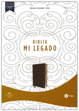 Cargar imagen en el visor de la galería, Biblia RVR60 - Letra Grande - Mi Legado - Símil Piel Café
