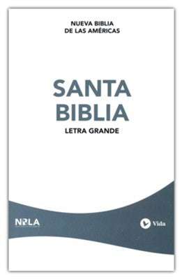 Biblia NBLA - Letra Grande - Pasta Blanda - Económica