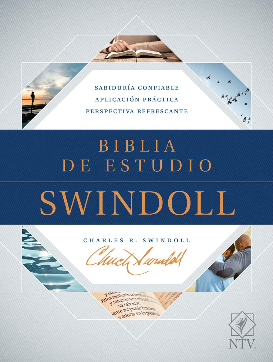 Biblia NTV De Estudio Swindoll - Simil Piel Café - Novedad