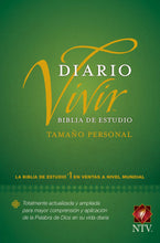 Cargar imagen en el visor de la galería, Biblia NTV de Estudio del Diario Vivir - Tamaño Personal - Tapa Dura
