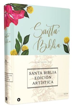 Biblia RVR60 - Edición Artística - Tela Floral - Tapa Dura