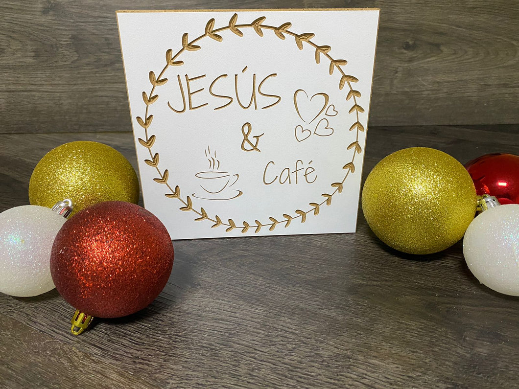 Cuadro - Jesus & Coffee - Novedad