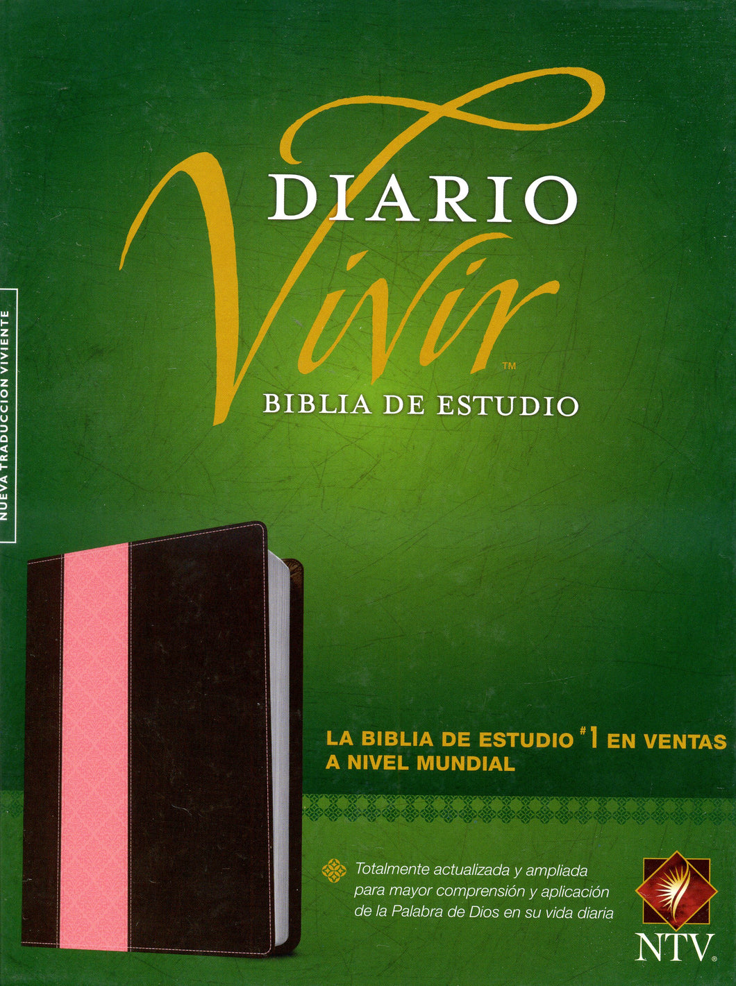 Biblia NTV - de Estudio del Diario Vivir - SentiPiel Rosa/Café