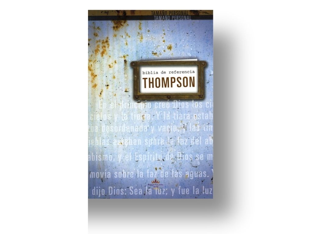 Biblia RVR60 de Referencia Thompson Tamaño Personal - Pasta Dura